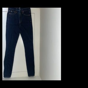 Dark Blue Gap True Skinny Jeans